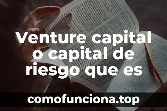 Gráfica circular definición qué es y concepto 7 Venture capital o capital de riesgo que es