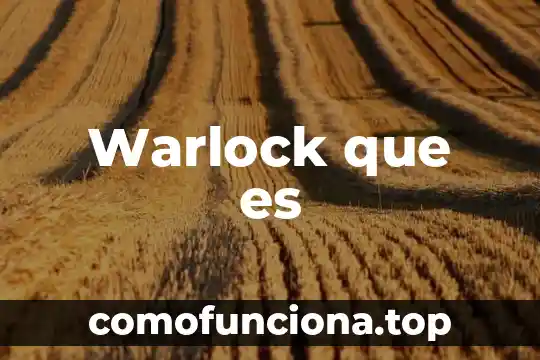 Que es un pliegue en arquitectura 6 Warlock que es