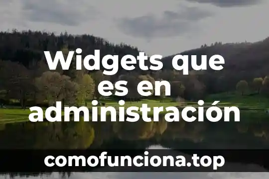 Que es la administracion estrategica libro 6 Widgets que es en administración