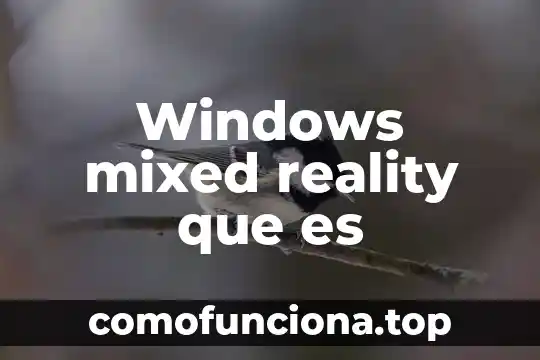 Qué es símbolo de sistema de Windows 8 Windows mixed reality que es