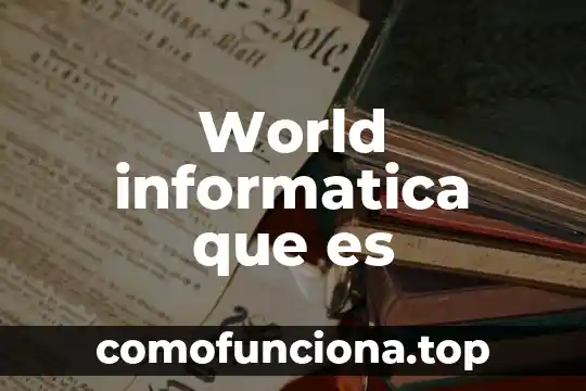 Qué es world wide web en español 4 World informatica que es